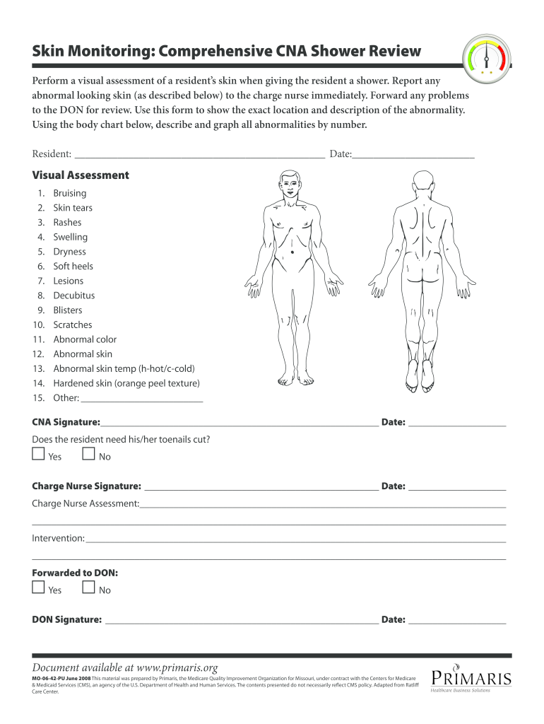 Shower Sheets for Cna 2008-2025